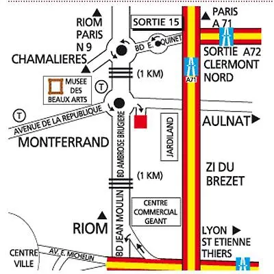 Ibis Clermont Ferrand Montferrand Hotel